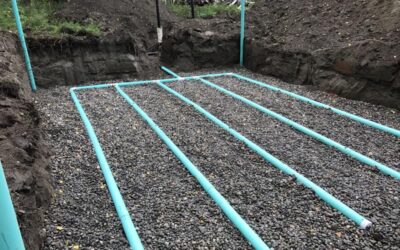 Do not bury your septic monitoring tubes